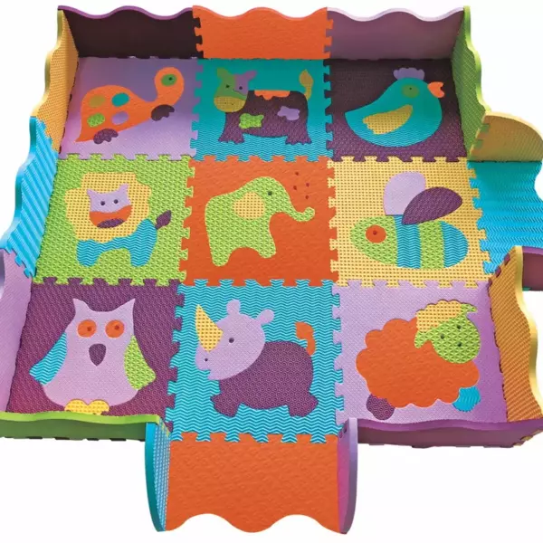 Podne puzzle Premijum klase sa ogradicom "Zoo"