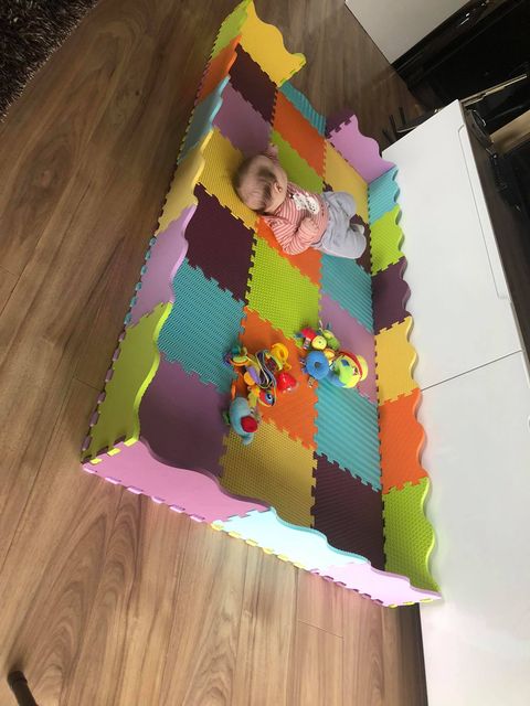 Podne puzzle Premijum klase sa ogradicom "Šarenko" DVA KOMPLETA Slika 5