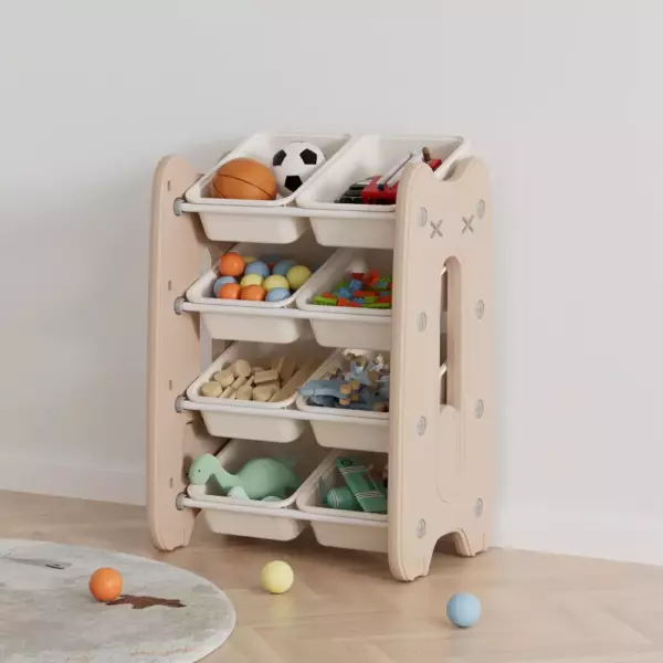 Sistem za odlaganje "Mačka S" (svetlo braon boja)