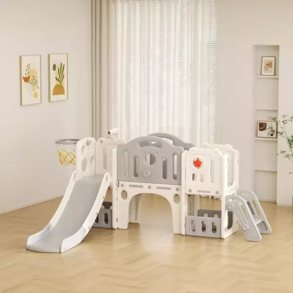 Dečije igralište "Elf" (sivo belo)